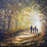 Family Time Original by Danny Abrahams *SOLD*