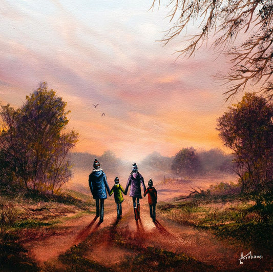 Danny ABrahams Loving Life Original - The Acorn Gallery, Pocklington