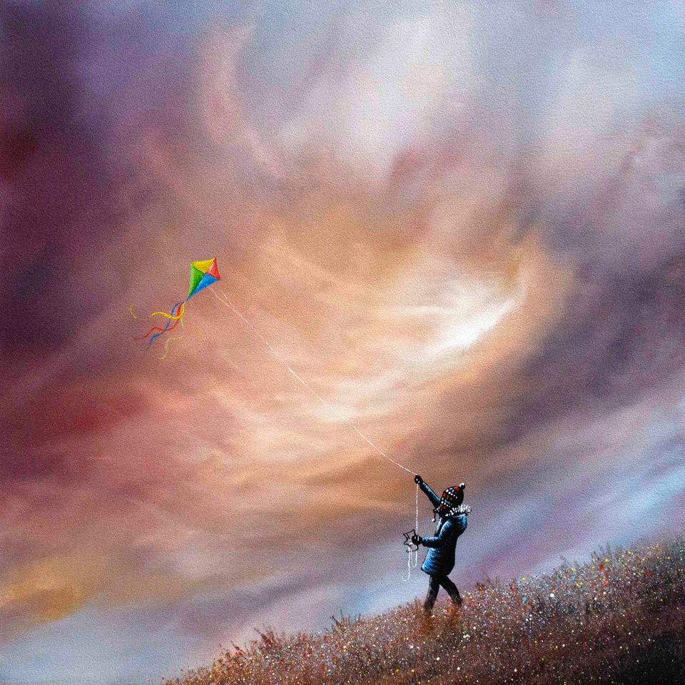 Danny Abrahams Reaching The Highest Of Heights Original - The Acorn Gallery, Pocklington