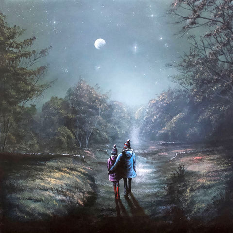Walking In A Dream Original by Danny Abrahams *SOLD*