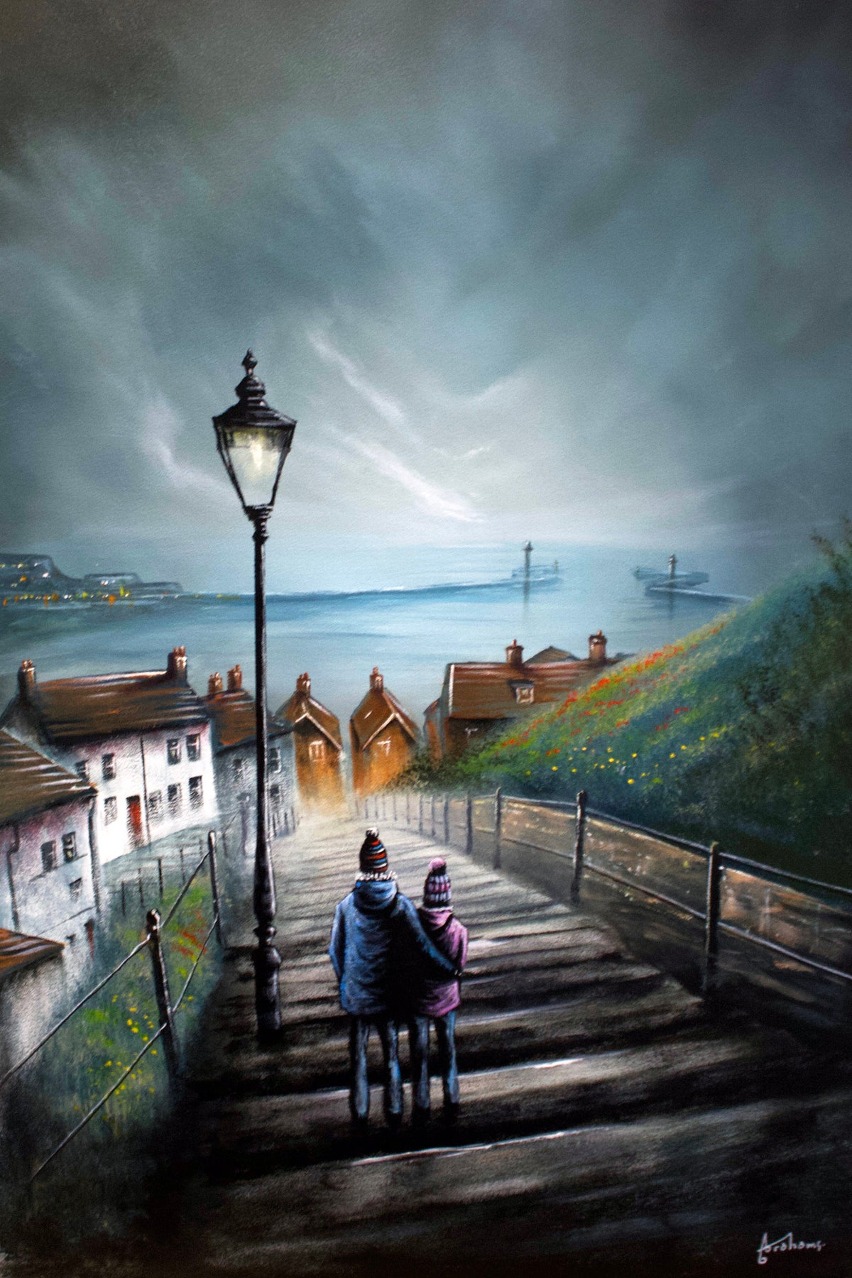 Danny Abrahams Whitby's Wonders Original The Acorn Gallery Pocklington