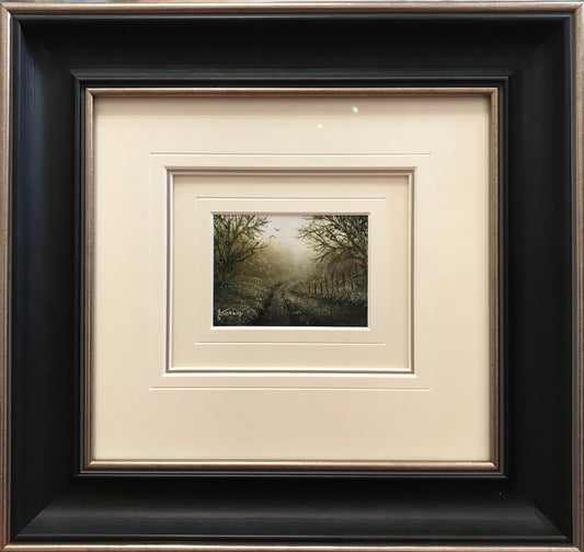 Danny Abrahams A Little Moment Of Peace Miniature Original at The Acorn Gallery, Pocklington