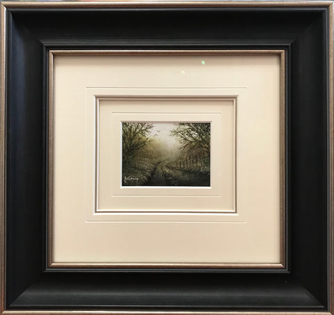 A Little Peace In The Morning Miniature Original by Danny Abrahams *SOLD*