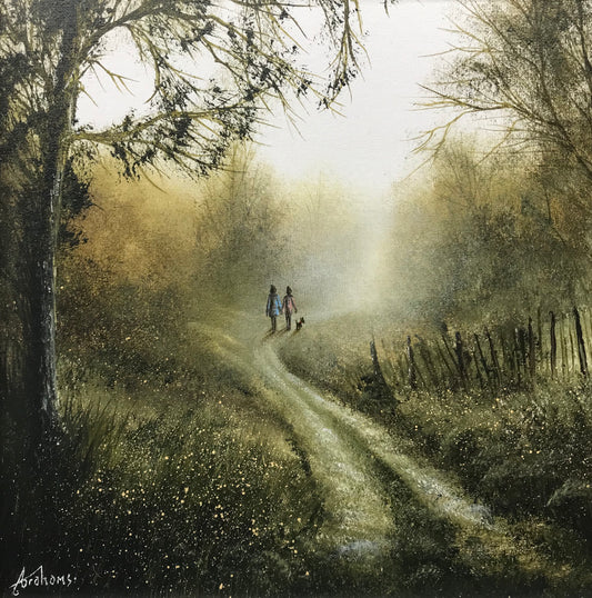 Danny Abrahams A Little Piece Of Autumn Original - The Acorn Gallery, Pocklington 