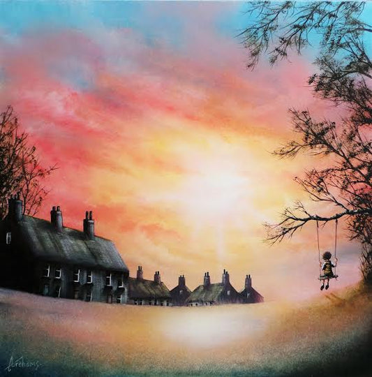 Danny Abrahams A Moment Alone Original - The Acorn Gallery, Pocklington 