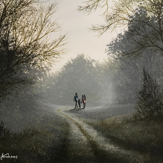 Danny Abrahams A Perfect Autumn Day Original - The Acorn Gallery, Pocklington