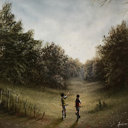 Danny Abrahams Always Enjoy The Little Things Original - The Acorn Gallery, Pocklington 