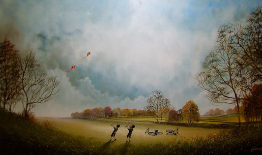 Danny Abrahams Always Looking Upwards Original - The Acorn Gallery, Pocklington