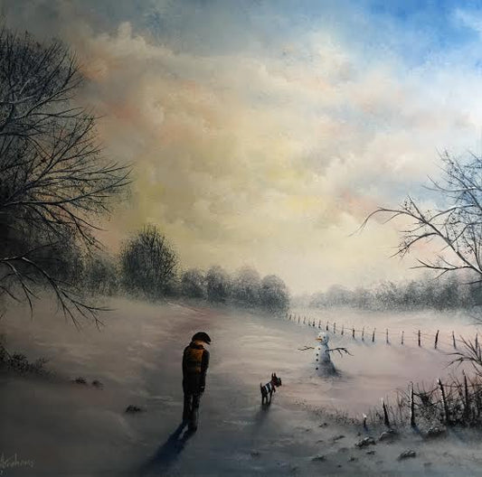 Danny Abrahams Approach With Caution Original - The Acorn Gallery, Pocklington 