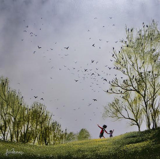 Danny Abrahams As Free As A Bird Original - The Acorn Gallery, Pocklington