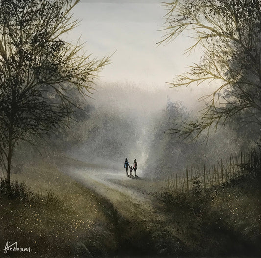 Danny Abrahams Autumn Days Original - The Acorn Gallery, Pocklington