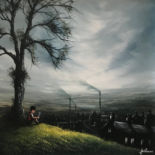 Danny Abrahams Bookworm Original - The Acorn Gallery, Pocklington 