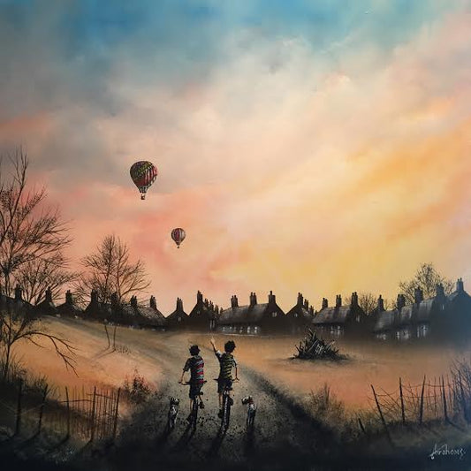 Danny Abrahams Planning More Adventures Original - The Acorn Gallery, Pocklington