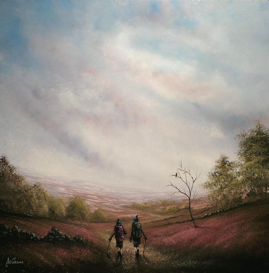 Danny Abrahams Enjoying The Dales Original - The Acorn Gallery, Pocklington 