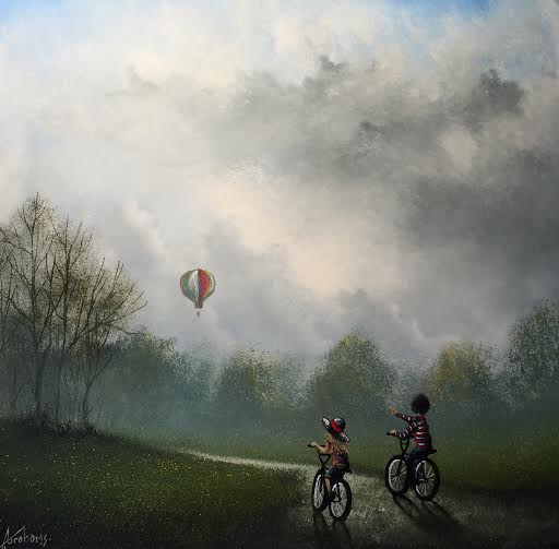 Danny Abrahams Follow The Breeze Original - The Acorn Gallery, Pocklington