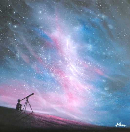 Danny Abrahams Getting Lost In The Stars Original - The Acorn Gallery, Pocklington