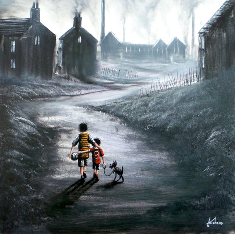 Home Time Original by Danny Abrahams *SOLD*