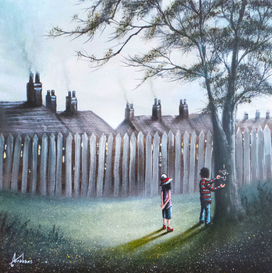 Danny Abrahams I Luv U Original - The Acorn Gallery, Pocklington