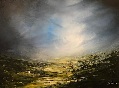 Into The Light Original by Danny Abrahams *SOLD*