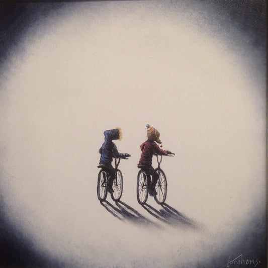 Danny Abrahams Keeping Warm Original Sketch - The Acorn Gallery, Pocklington 