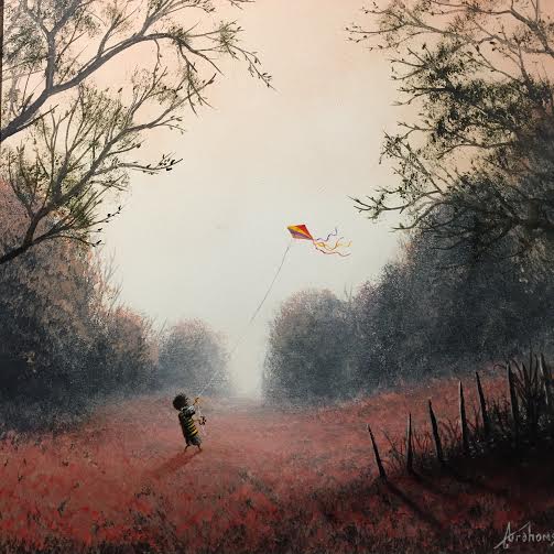 Danny Abrahams Lets Make Today A Perfect Day Original - The Acorn Gallery, Pocklington