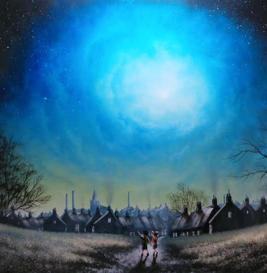 Danny Abrahams Love You To The Stars And Back Original - The Acorn Gallery, Pocklington