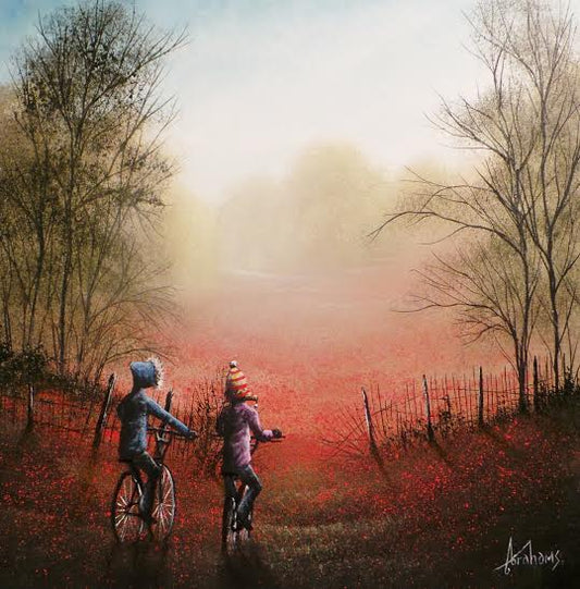 Danny Abrahams Mates Stick Together Original - The Acorn Gallery, Pocklington