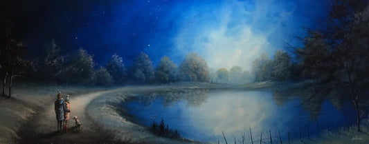 Danny Abrahams Nobody In The World But Us Original - The Acorn Gallery, Pocklington 