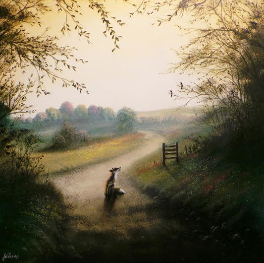 Danny Abrahams One For Sorrow, Two For Joy Original - The Acorn Gallery, Pocklington 