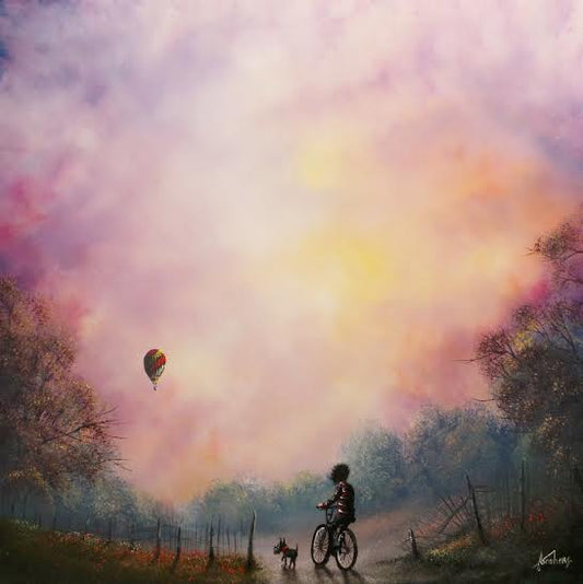 Danny Abrahams Onwards And Upwards Original - The Acorn Gallery, Pocklington 