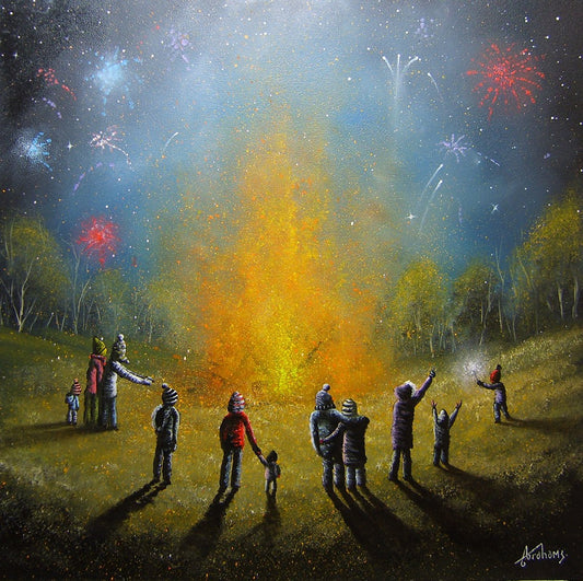 Danny Abrahams Remember Remember The Fifth Of November Original - The Acorn Gallery, Pocklington