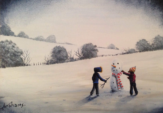 Danny Abrahams The Finishing Touches Original - The Acorn Gallery, Pocklington 