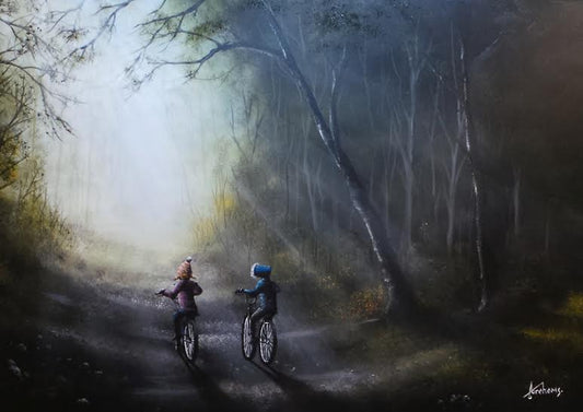 Danny Abrahams There's Brighter Times Ahead Original - The Acorn Gallery, Pocklington