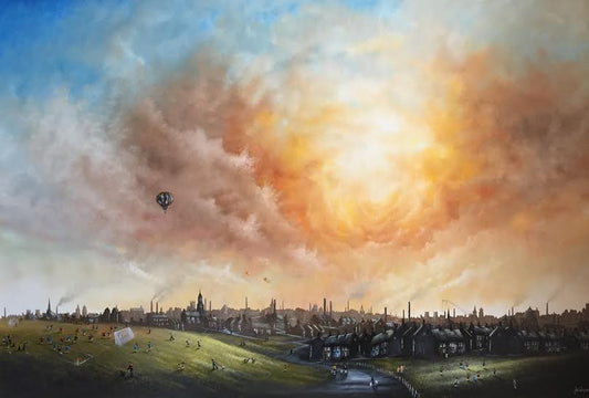 Danny Abrahams There's No Place Like Home Original - The Acorn Gallery, Pocklington