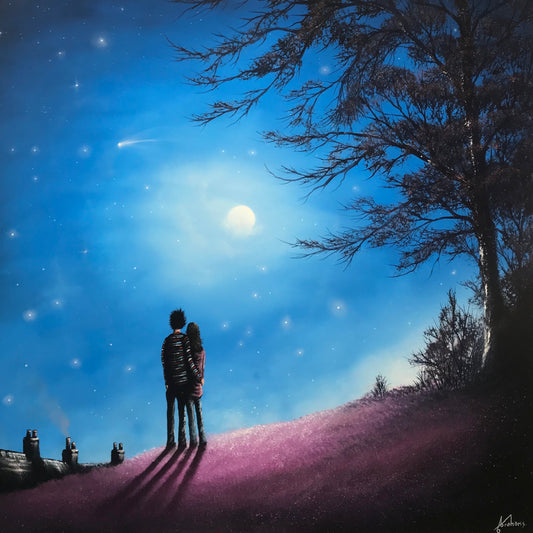 Danny Abrahams To Catch A Falling Star Original - The Acorn Gallery, Pocklington