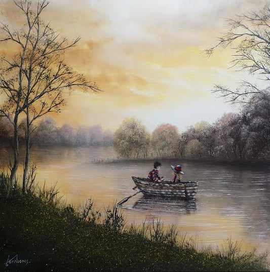 Danny Abrahams We Don't Remember Days, We Remember Moments Original - The Acorn Gallery, Pocklington