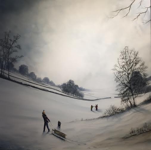 Danny Abrahams Whats Going On Over There? Original - The Acorn Gallery, Pocklington 