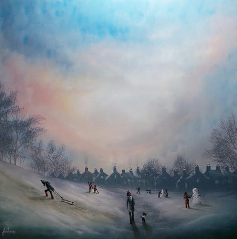 Winter Memories Original by Danny Abrahams *SOLD*