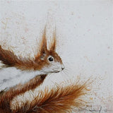Old Red (Squirrel) Original by Dale Bowen *SOLD*