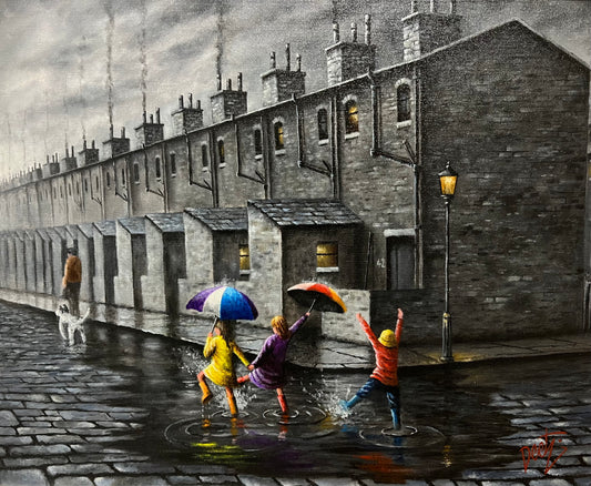 Rain Dance ORIGINAL by Peter Davidson (Deetz) SOLD