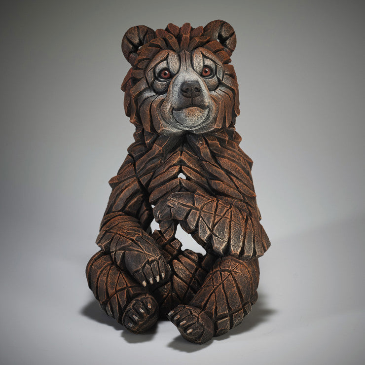 EDGE Sculpture Bear Cub - The Acorn Gallery, Pocklington