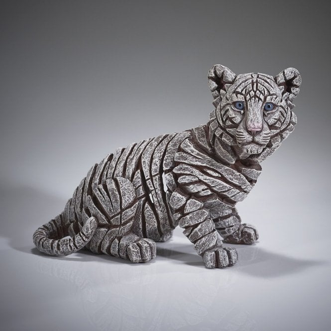 EDGE Sculpture Tiger Siberian Cub - The Acorn Gallery, Pocklington