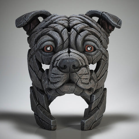 Staffordshire Bull Terrier (Blue Staffy) by Edge Sculpture-Sculpture-The Acorn Gallery