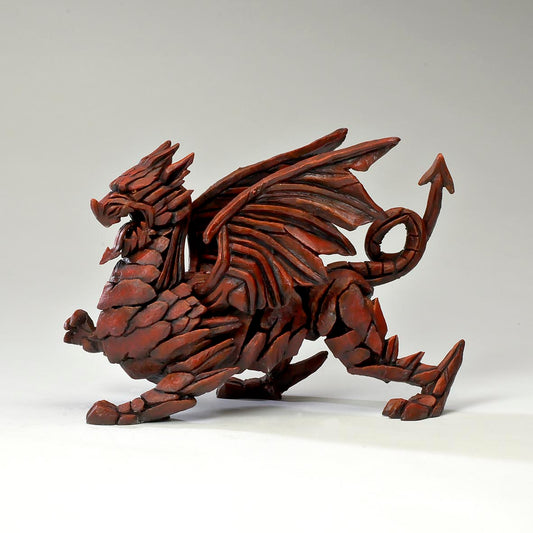 Red Dragon by Edge Sculpture-Sculpture-EDGE-Sculpture-Matt-Buckley-artist-The Acorn Gallery