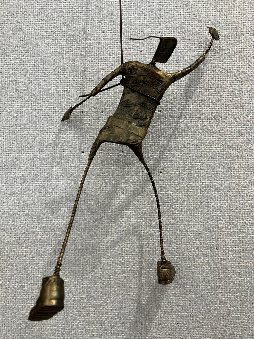 Climber With Ponytail Original Sculpture by Ed Rust - The Acorn Gallery ...