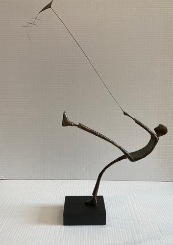 Kite Flying ORIGINAL Sculpture by Ed Rust *SOLD*