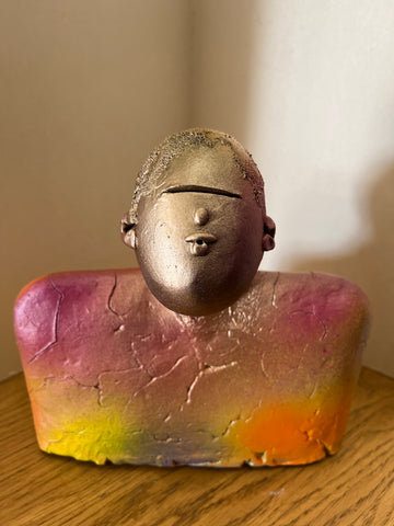 Lorenzo Original Ceramic Sculpture by Ed Rust *NEW*-Sculpture-The Acorn Gallery