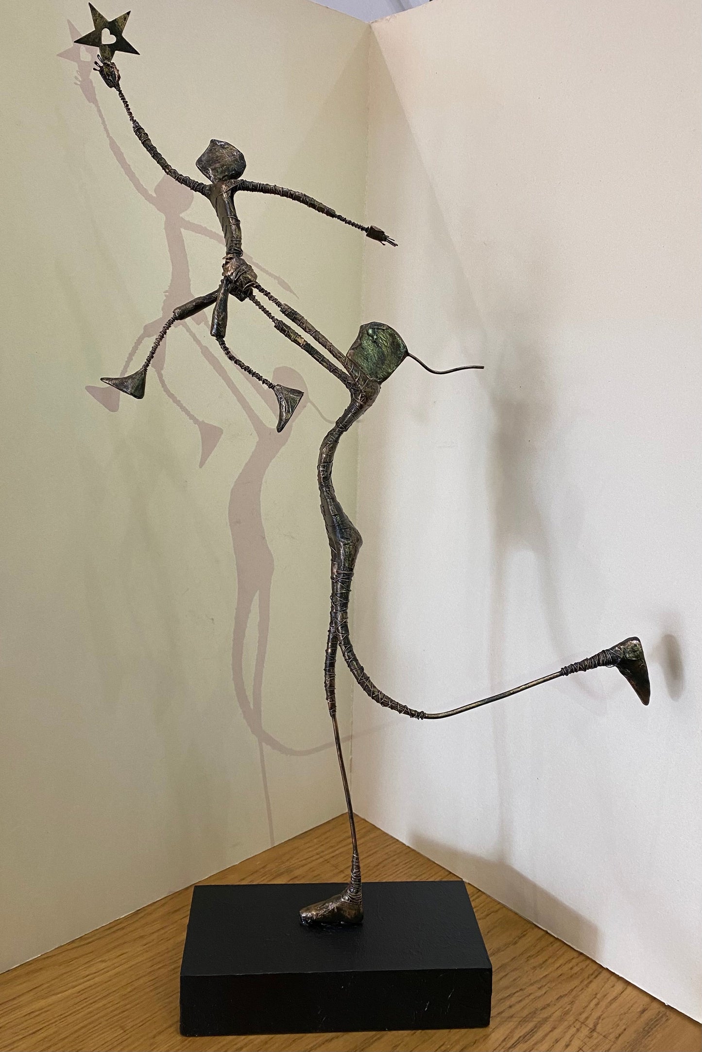 Ed Rust Reach For The Stars Original Sculpture - The Acorn Gallery, Pocklington