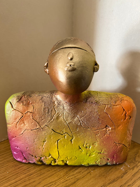 Ed Rust Roderigo Original Ceramic Sculpture - The Acorn Gallery, Pocklington