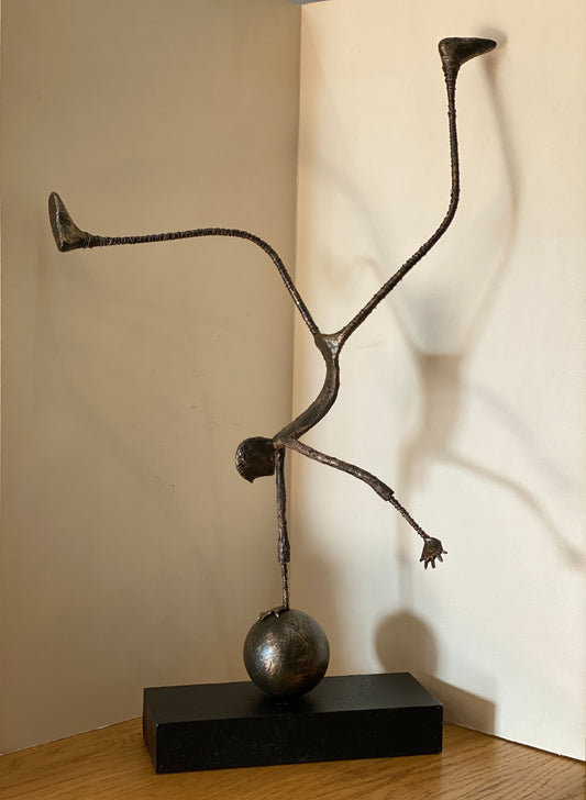 Ed Rust The Acrobat Original Sculpture - The Acorn Gallery, Pocklington